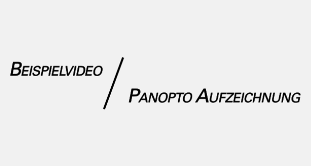 Panopto for Recording and Streaming